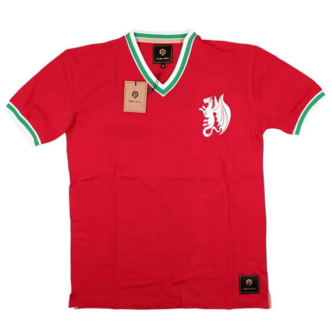 False Nein Wales Home Vintage Shirt (SOUTHALL 1)-SoccerKits Hub | Buy Soccer Jerseys Online